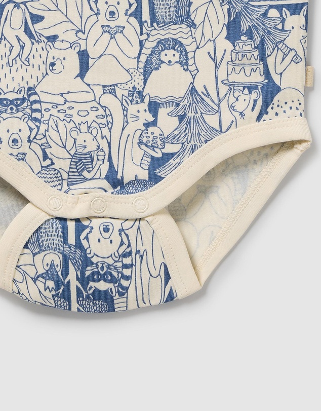Wilson & Frenchy - Woodland Adventures Organic Bodysuit - Babies