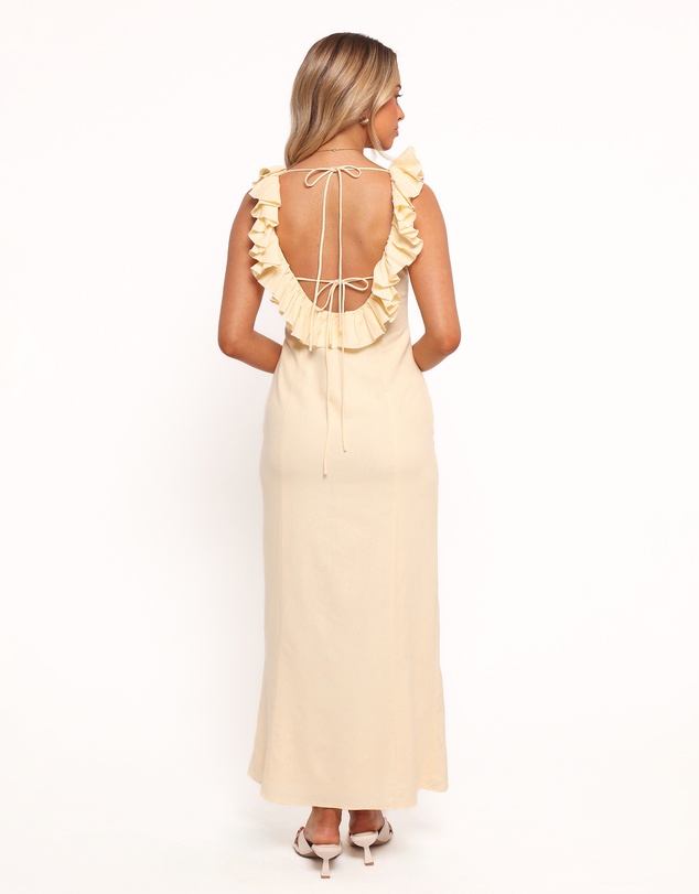 Petal & Pup - Brienne Maxi Dress - Butter Yellow