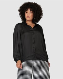 Something 4 Olivia - Loren Satin Shirt