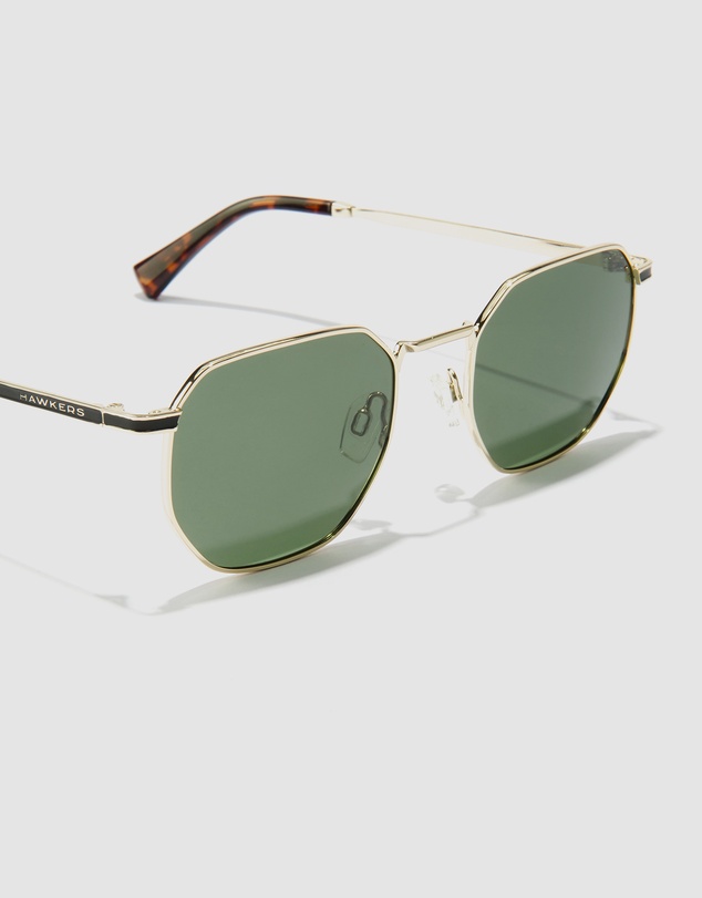 Hawkers Co - HAWKERS - Polarized Gold Aligator SIXGON Sunglasses for Men and Women UV400