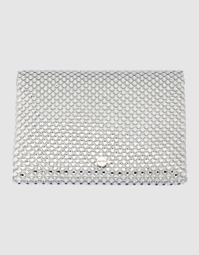Olga Berg - Scarlett Crystal Clutch