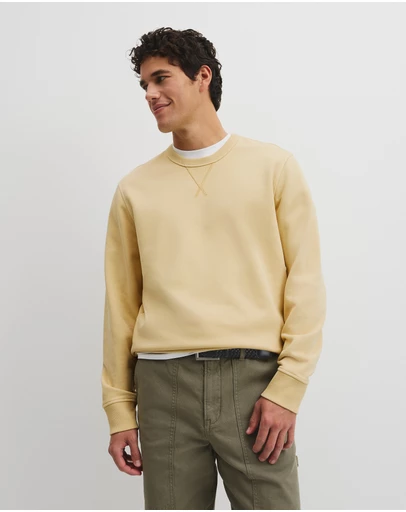 Country Road - Australian Cotton Garment Dyed Workwear Crew Sweat
