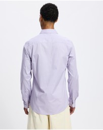 Scotch & Soda - Seasonal Core Solid Slim-Fit Poplin Shirt