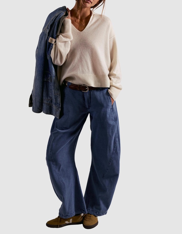 Free People - Spotlight Washed Trouser