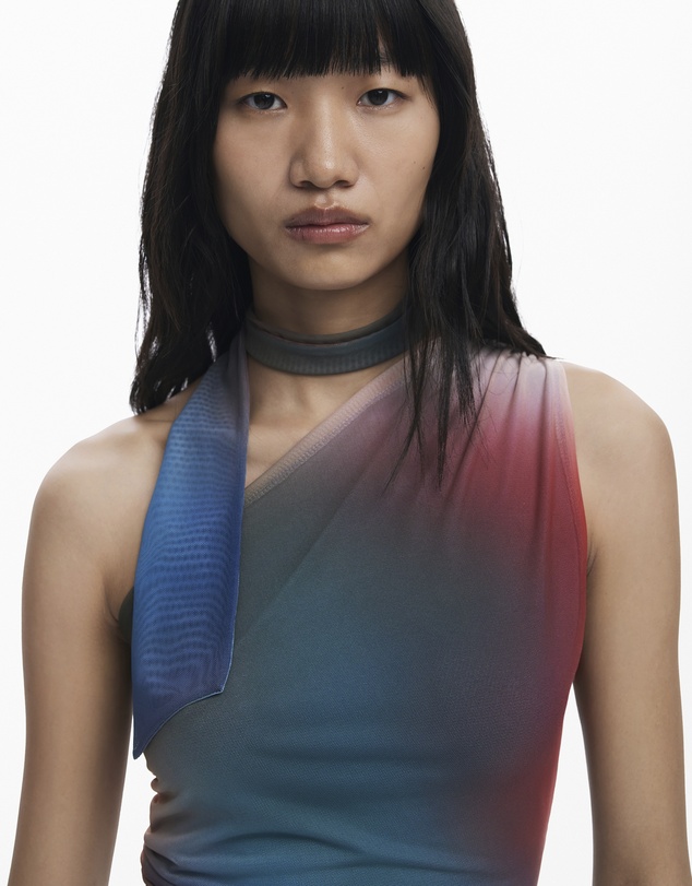 Desigual - Knot neckline T-shirt