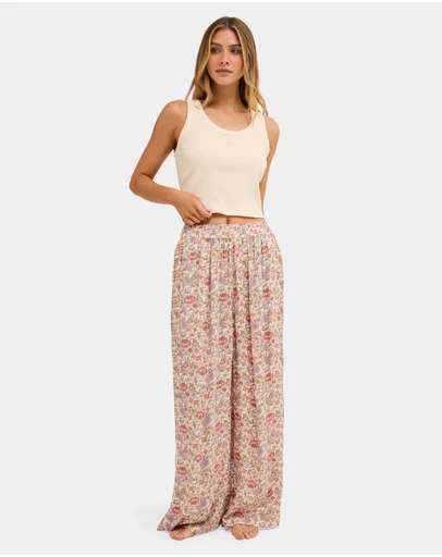 Billabong - Womens Forevermore Elastic Waist Pants