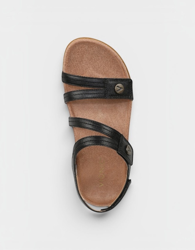 Vionic - Essie Strappy Sandal - Black