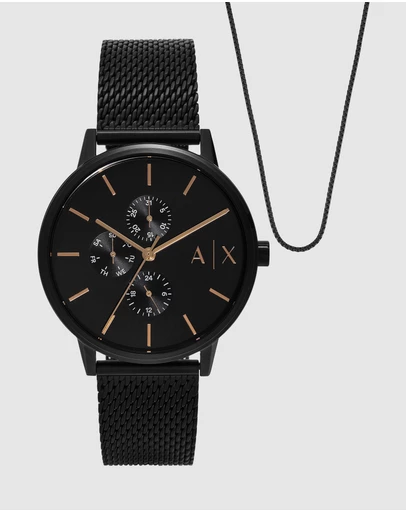 Armani Exchange - Black Chronograph Watch