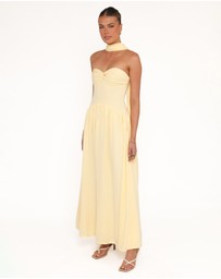 Petal & Pup - Flaxton Midi Dress - Butter Yellow