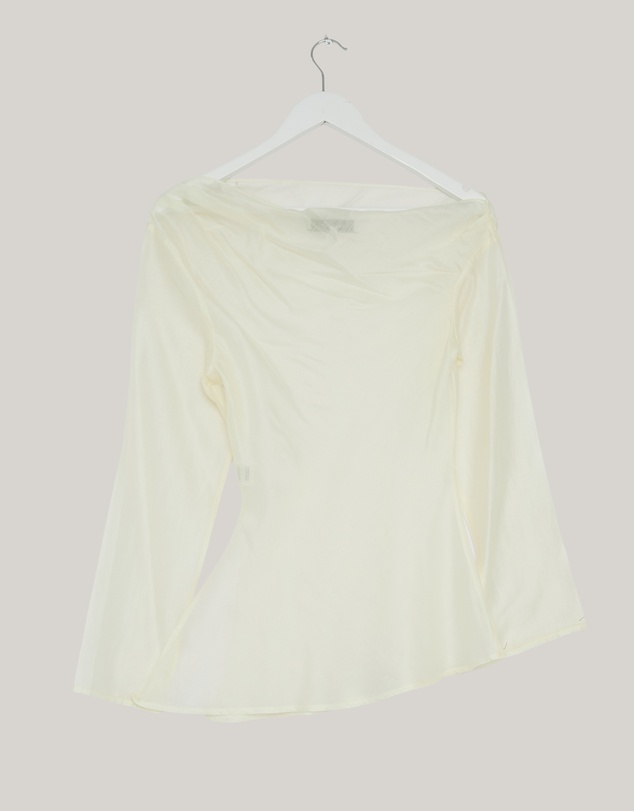 Revibe - Repaired Lover Layla LS Asymmetric Sheer Top - AU 6