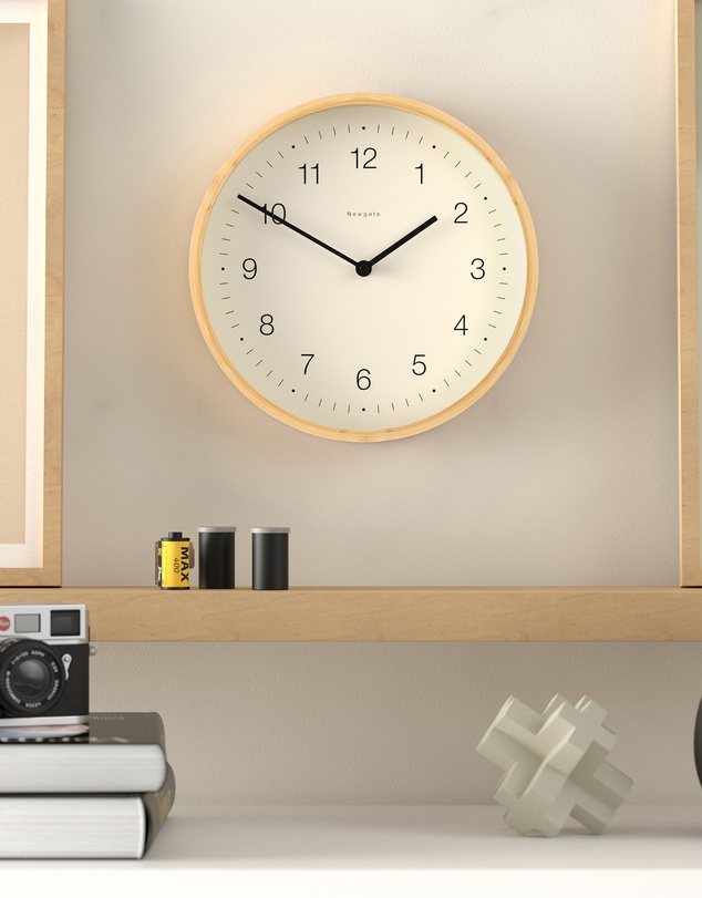 Newgate - Newgate Bali Wall Clock - Mongoose Dial