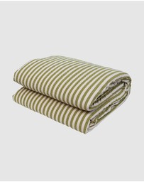 Mosey Me - Seersucker Stripe Quilt Cover