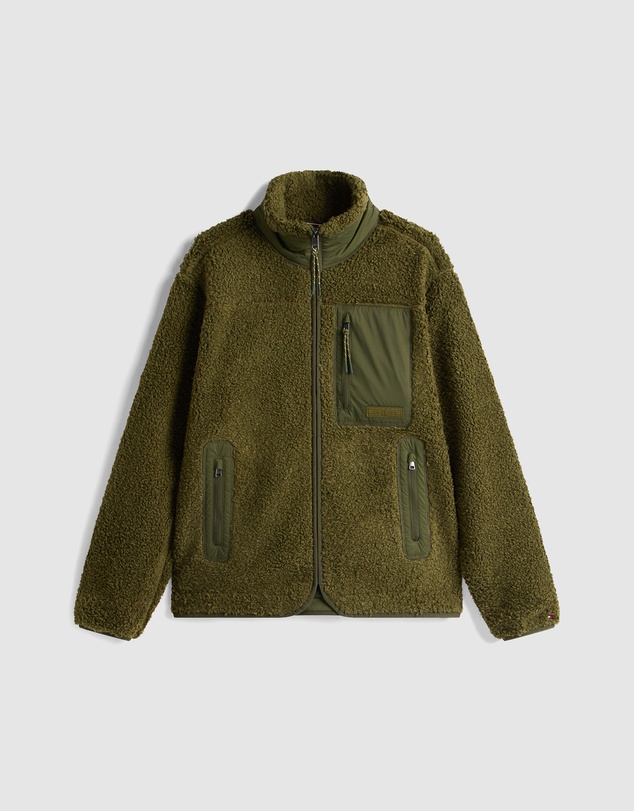 Tommy Hilfiger - Teddy Fleece Zip-Thru Jacket