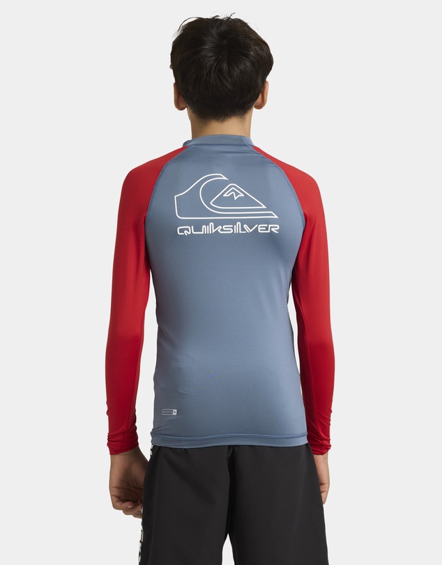 Quiksilver - Boys 8 to 16 On Tour Long Sleeve Rash Vest