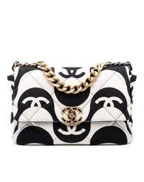 Pre-Loved by Azura Reborn - Pre-Loved Large Printed Silk 19 Flap
