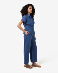 Forcast - Ami Linen Elastic Back Pants