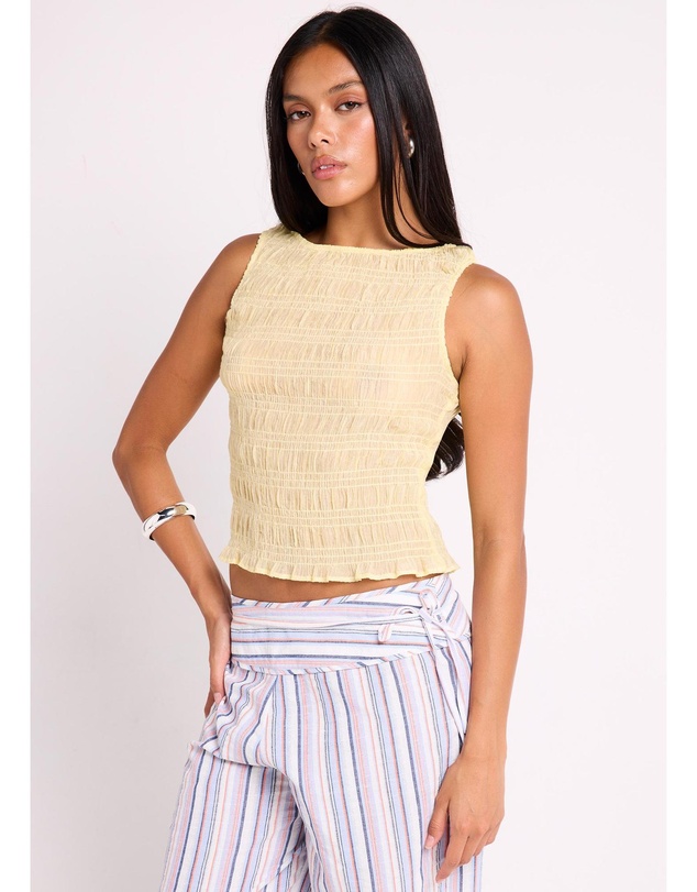 Subtitled - Amalia Shirred Top