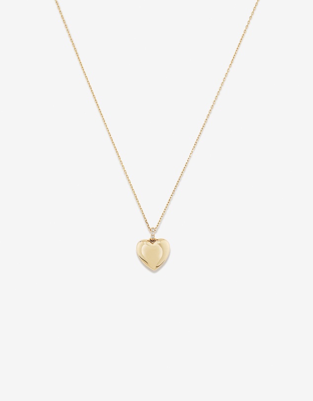 Michael Hill - Diamond Accent Heart locket in 10kt Yellow Gold
