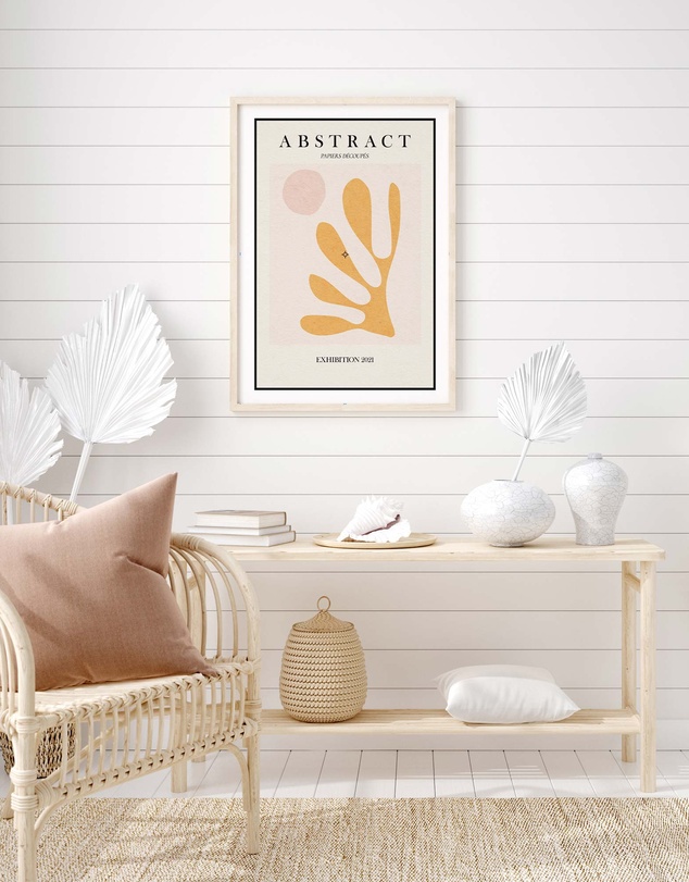 Olive et Oriel - Papiers Decoupes I Art Print