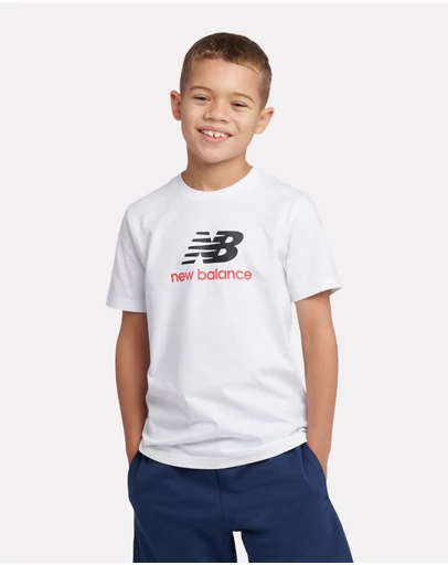 New Balance - Jersey Stacked Logo Tee