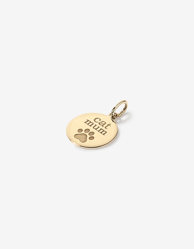 Michael Hill - Cat Mum Engravable Pendant in 10kt Yellow Gold