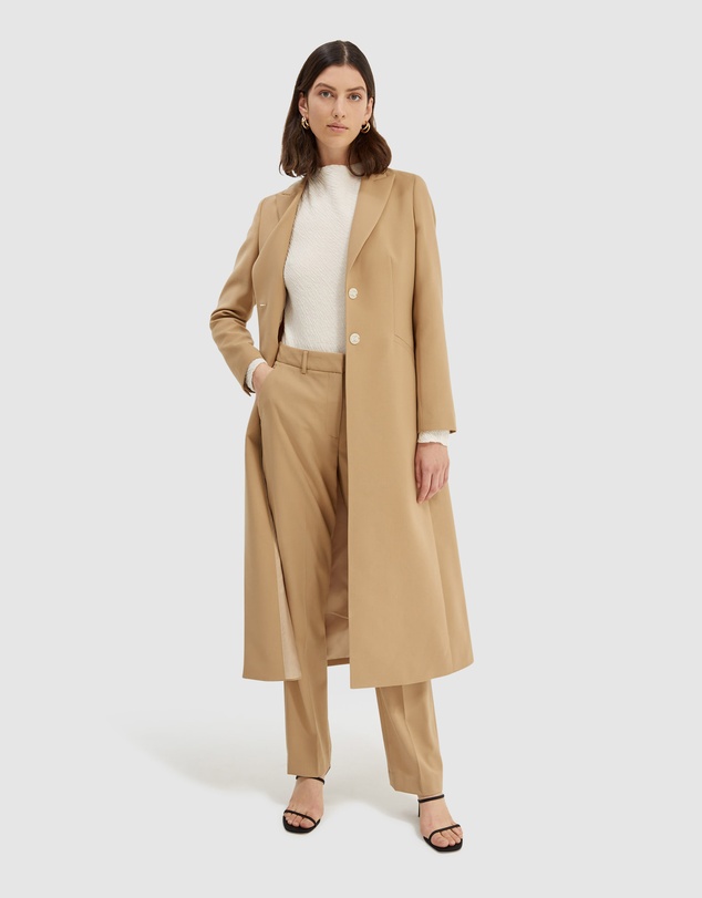 SABA - Celeste Wool Longline Coat