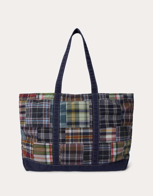 Polo Ralph Lauren - Patchwork Madras Tote Bag