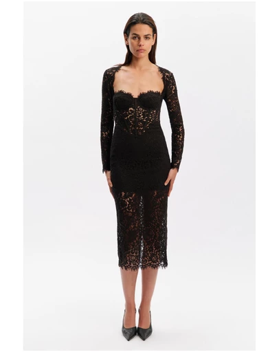 Bardot - Clarissa Corset Midi Dress