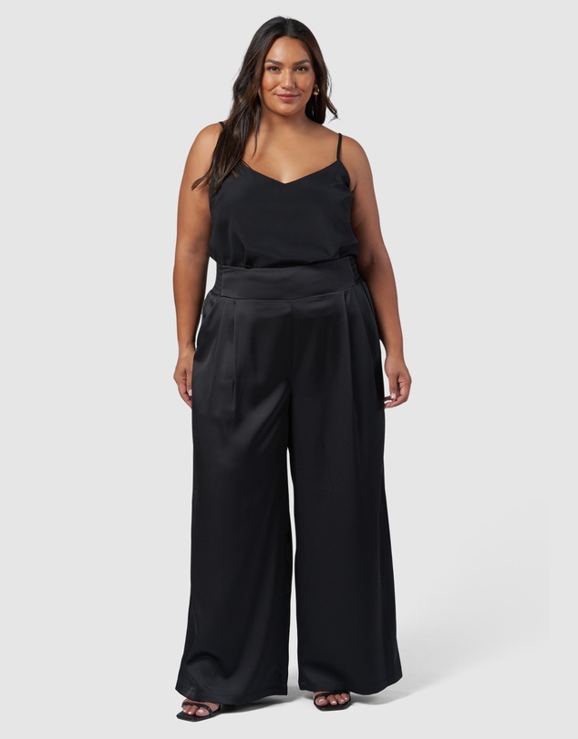 Pink Dusk by Curve Project - Last Time Satin Pants