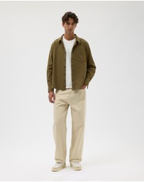 AERE - Textured Long Sleeve Shirt