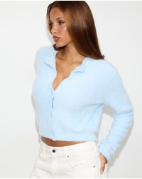 Dazie - Sloane Fuzzy Cardigan