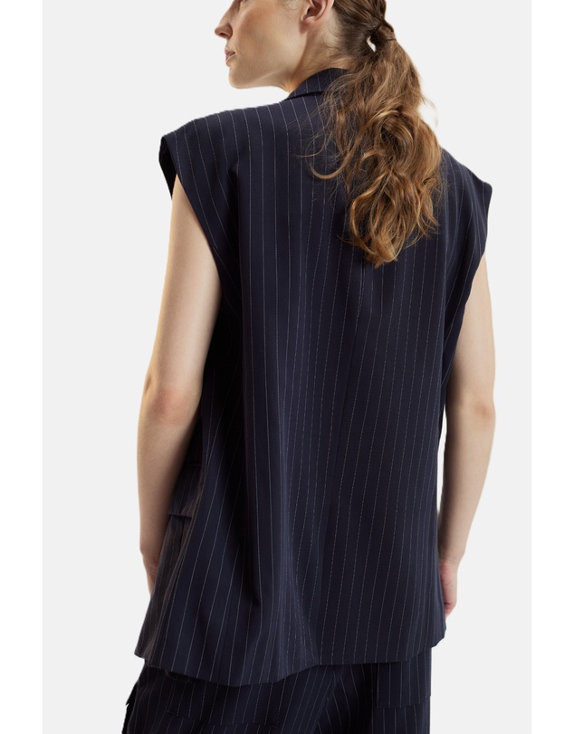 Cynthia Rowley - Oversized Double Breasted Vest
