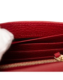 Pre-Loved by Azura Reborn - Pre-Loved Leather Interlocking G Dollar Wallet on Chain