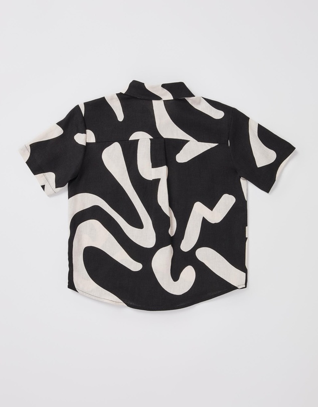 Subtitled - Girls Charlie Swirl Short Sleeve Shirt