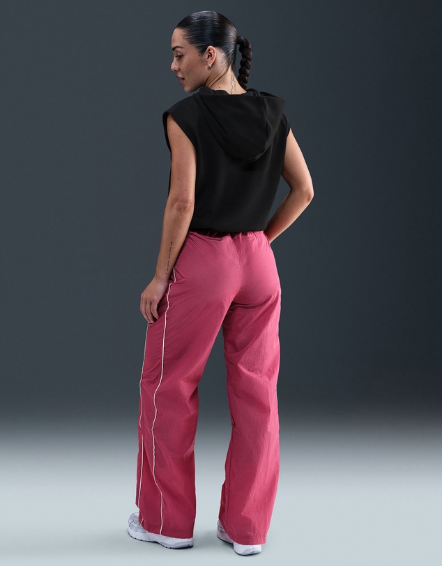 Nike - Windrunner High-Waisted Woven Open-Hem Pants