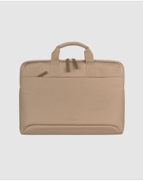 Tucano - Tucano Smilza Super Slim Laptop Bag Beige Fits 15.6 Inch Laptops Lightweight Durable Eco