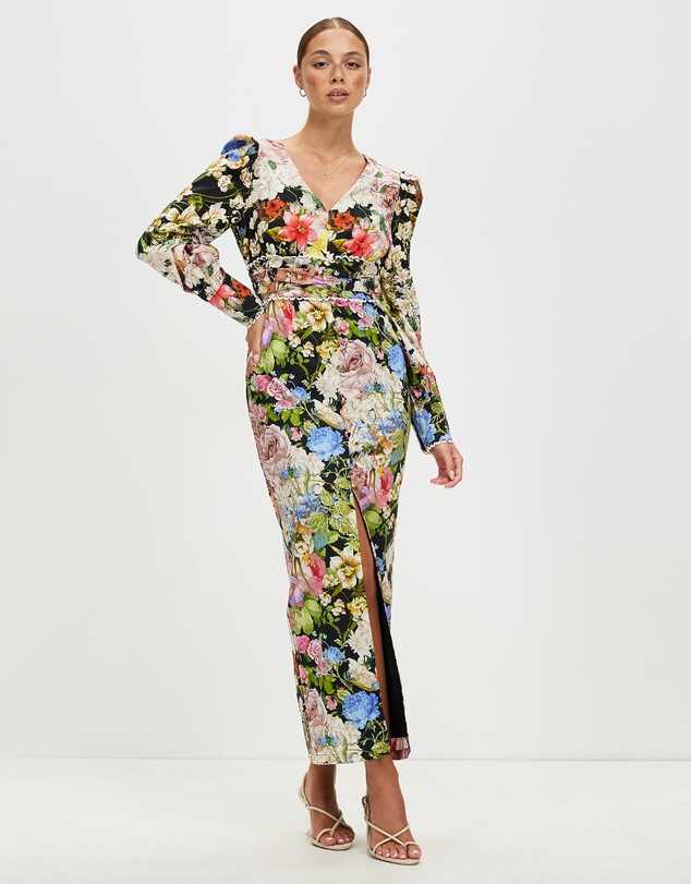 Honey and Beau - Romantic Flower Maxi Dress
