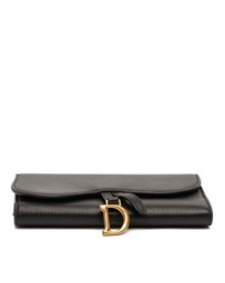 Pre-Loved by Azura Reborn - Pre-Loved Goatskin Saddle Long Wallet