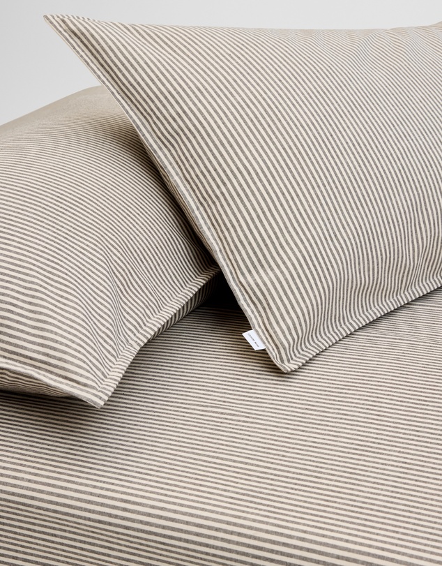 Country Road - Brae Australian Cotton Stripe King Fitted Sheet