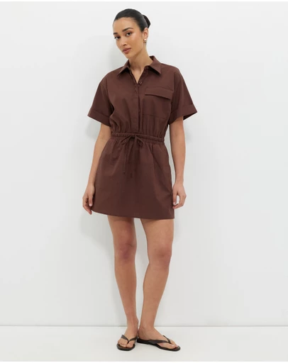 Calli - Seamed Mini Dress