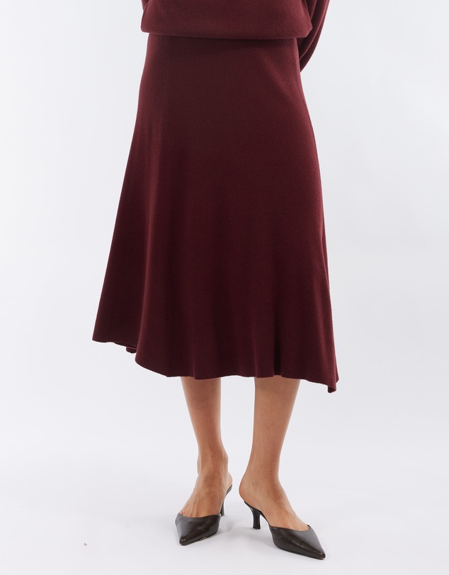 Amelius - Jacqueline A-Line Knit Skirt