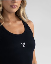 Leelo Active - Ribbed Logo Tank