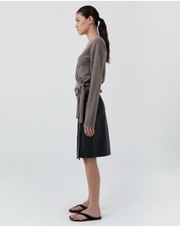 St. Agni - Cashmere Wrap Cardigan