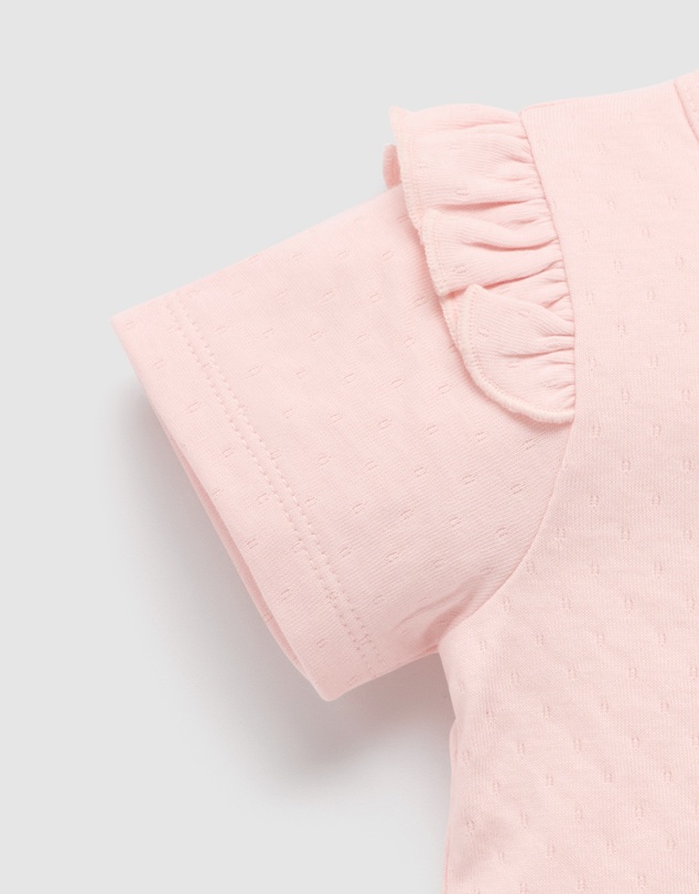 Purebaby - Ruffle PJ Set-Kids-Babies