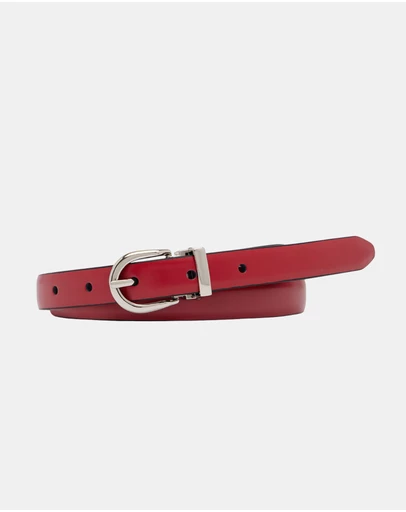 Buckle - Avon. Australian Made Reversible Leather Belt. 19mm width.