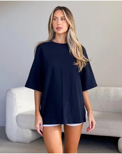 Dazie - The Classic Cotton Oversized Tee
