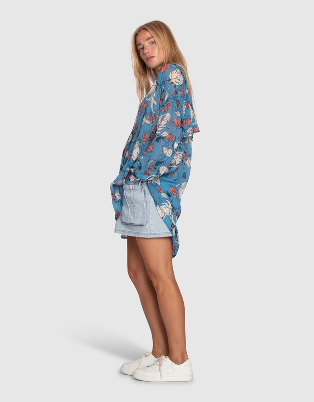 Belle & Bloom - Because You Move Me Oversized Shirt