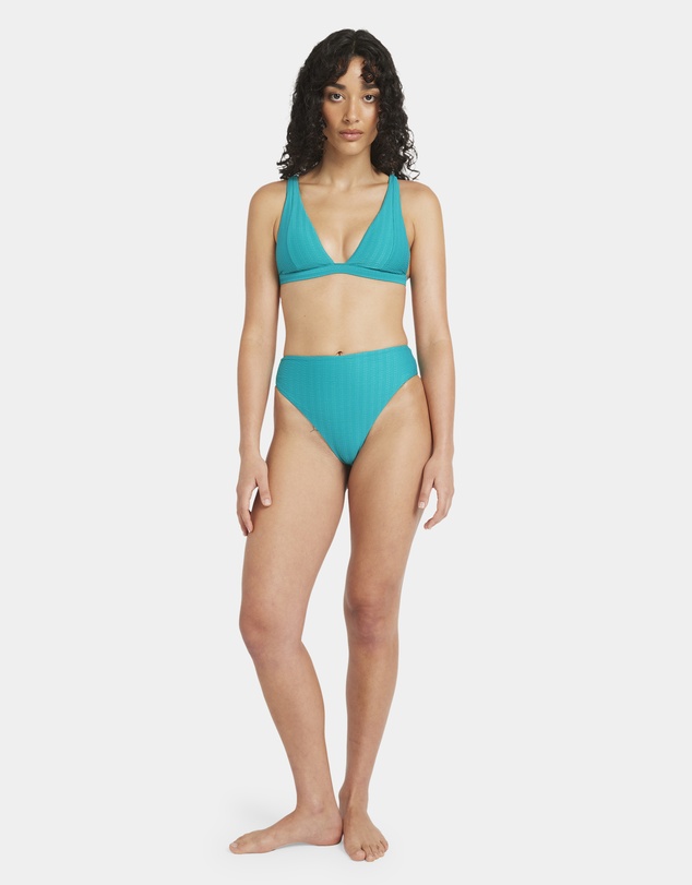 RVCA - Womens Pucker High Rise Bikini Bottom
