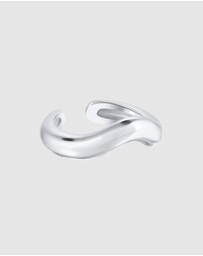Elli Jewelry - Earrings Single Earcuff 925 Sterling Silver