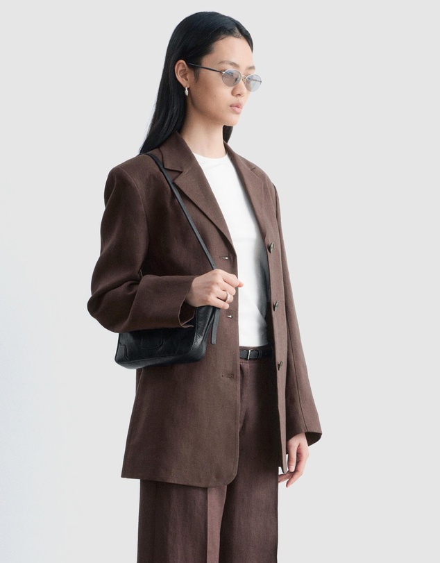 & Other Stories - Tapered Linen Blazer